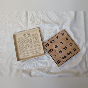 🎩 Think Think 34 Puzzle - Skor Mor - Vintage